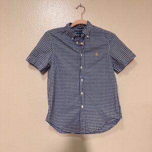 Polo by Ralph Lauren Boys Blue Checkered Shirt